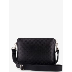 Leather GG Emblem crossbody bag with embossed GG motif