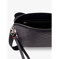 Leather GG Emblem crossbody bag with embossed GG motif