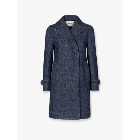 FF padded denim caban