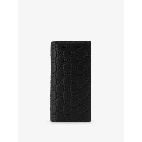 GG Emblem leather wallet with embossed GG motif