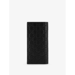 GG Emblem leather wallet with embossed GG motif