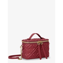 Fendi Vanity leather crossbody bag with FF motif