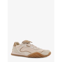 Fendi Wave Pulse suede sneakers