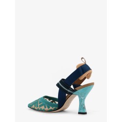 Colibrì FF fabric décolleté