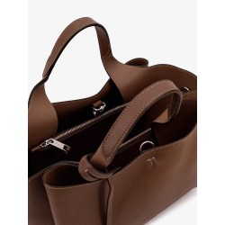 Leather crossbody bag