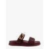 Fendi Feel low leather sandals