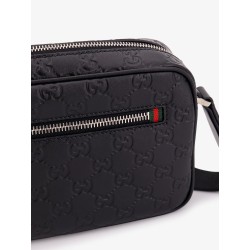 GG Emblem leather crossbody bag
