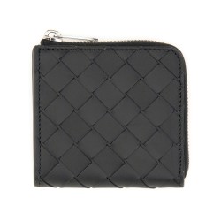 BRAIDED ZIPPERED WALLET