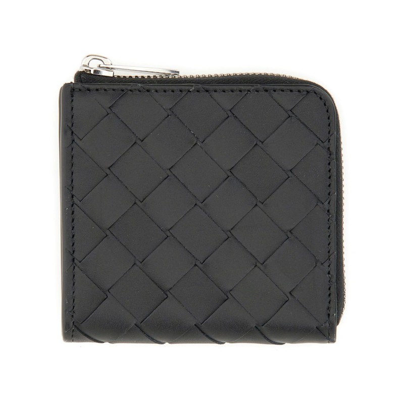 BRAIDED ZIPPERED WALLET