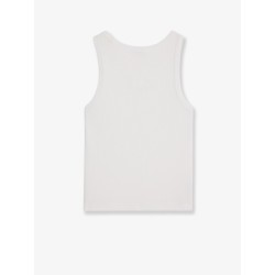 Triomphe ribbed cotton tank top