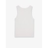 Triomphe ribbed cotton tank top