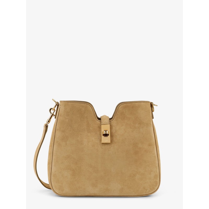 Camilla 16 suede crossbody bag