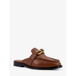 Astaire leather sabot loafers