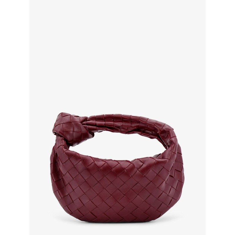 Mini Jodie leather handbag with Intrecciato motif