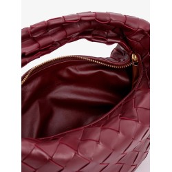 Mini Jodie leather handbag with Intrecciato motif