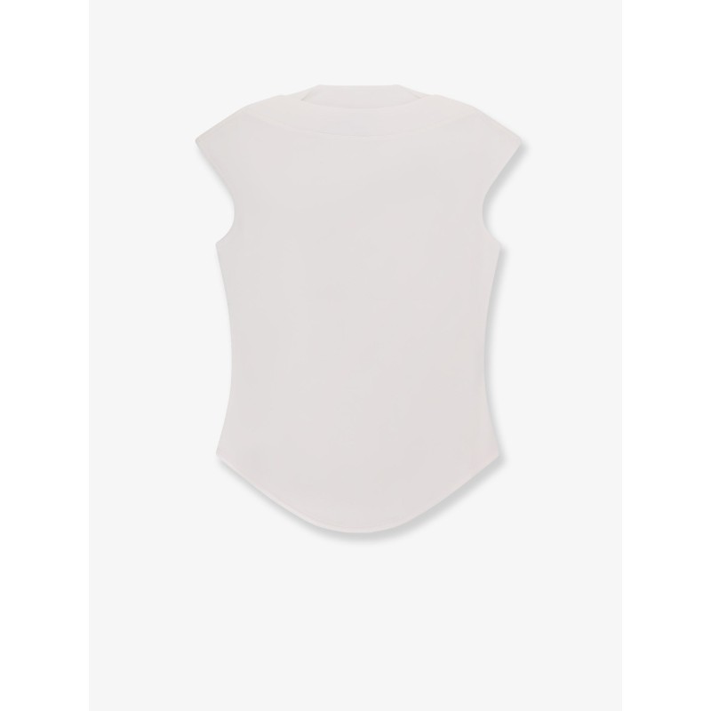 Cap cotton blend t-shirt