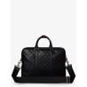 GG Emblem leather briefcase with all-over GG motif