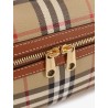 Coated canvas Vanity Check crossbody bag with Check motif