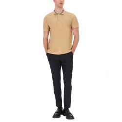 POLO SHIRT WITH "CHECK" COLLAR