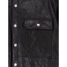 Outershirt leather jacket
