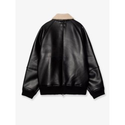 Shepton faux leather jacket