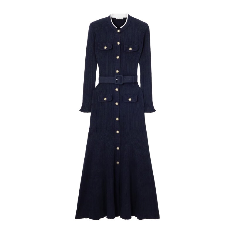 MIDI DRESS WITH BELT