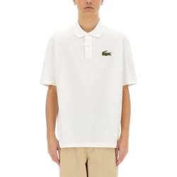 LOOSE FIT PIQUE POLO SHIRT