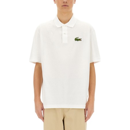 LOOSE FIT PIQUE POLO SHIRT
