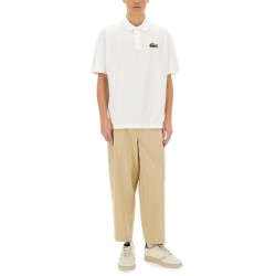 LOOSE FIT PIQUE POLO SHIRT