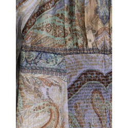 Wanderlust Cotton And Silk Mini Dress