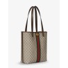 GG Monogram fabric Ophidia shopping bag
