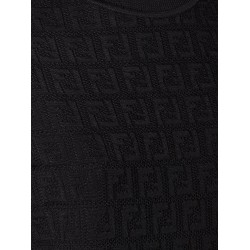 FF cotton and viscose sweater