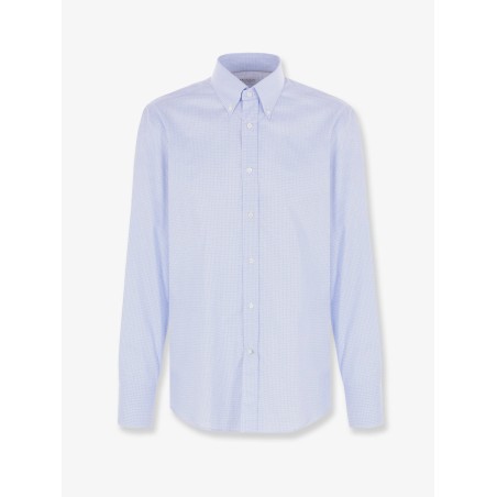 Slim Fit vichy cotton shirt