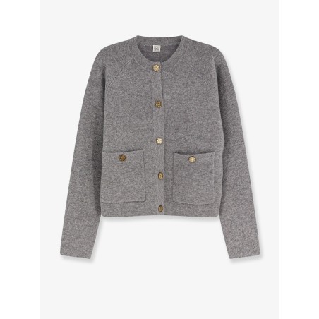 Wool and cashmere blend cardigan