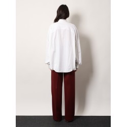 Striped cotton shirt