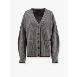 Ribbed wool cardigan