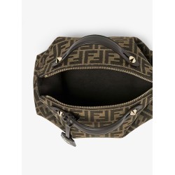 By The Way Soft Medium FF jacquard fabric and leather