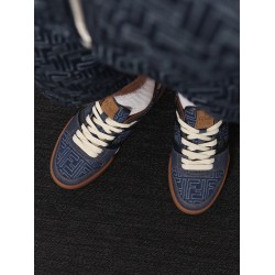 Fendi Match denim sneakers