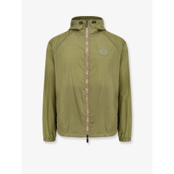 Nylon jacket with EKD patch