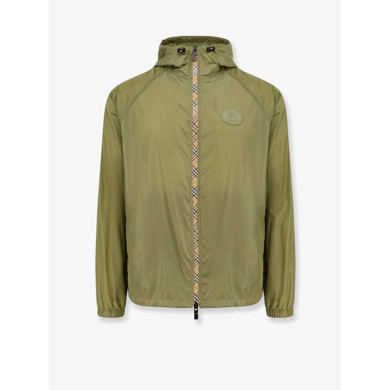 Nylon jacket with EKD patch