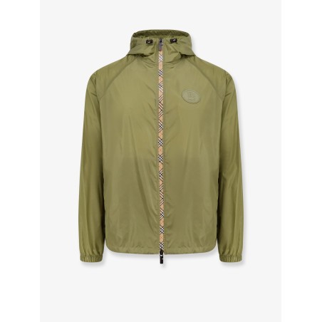 Nylon jacket with EKD patch