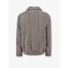 Herringbone fabric jacket