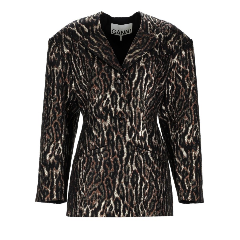 ANIMAL PRINT BLAZER