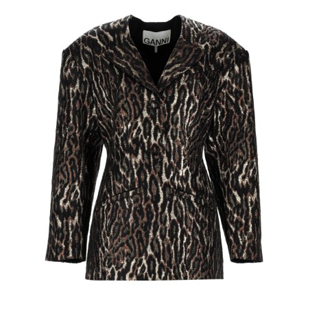 ANIMAL PRINT BLAZER