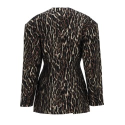 ANIMAL PRINT BLAZER