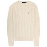 CABLE KNIT WITH LOGO