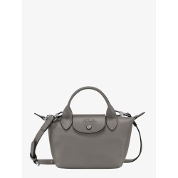 Le Pliage Xtra leather crossbody bag with engraved logo