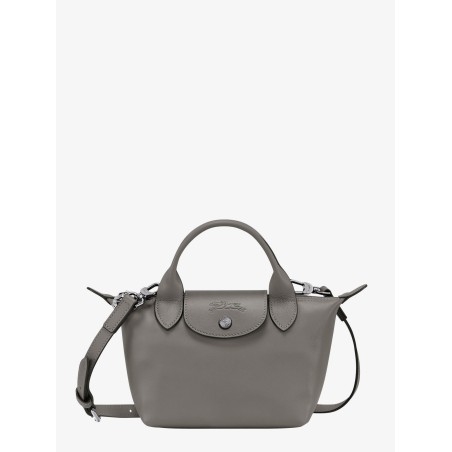Le Pliage Xtra leather crossbody bag with engraved logo