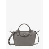 Le Pliage Xtra leather crossbody bag with engraved logo