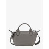 Le Pliage Xtra leather crossbody bag with engraved logo